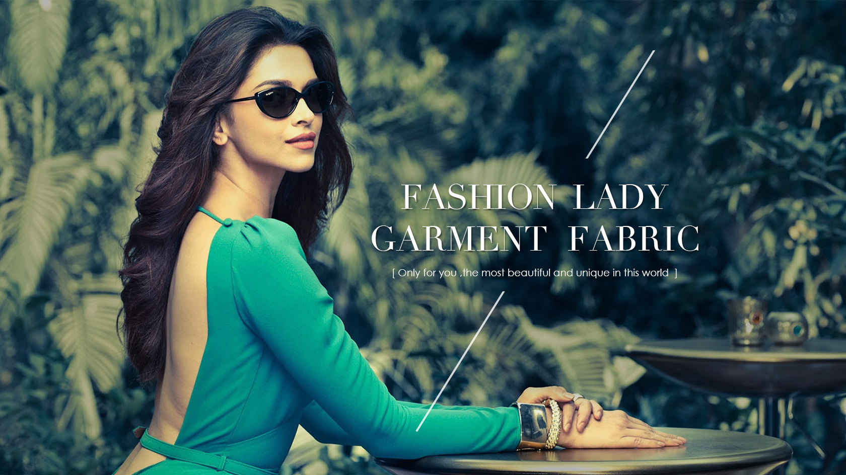 fashion lady garment fabric