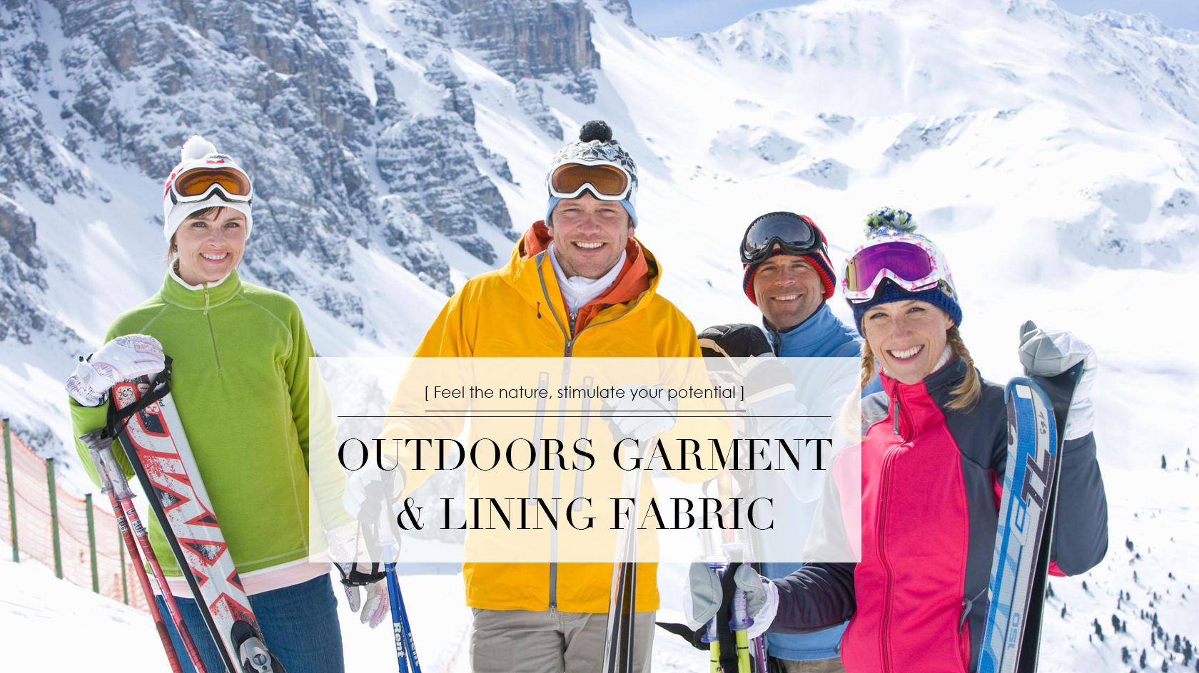 polyester outdoors garment lining fabrics