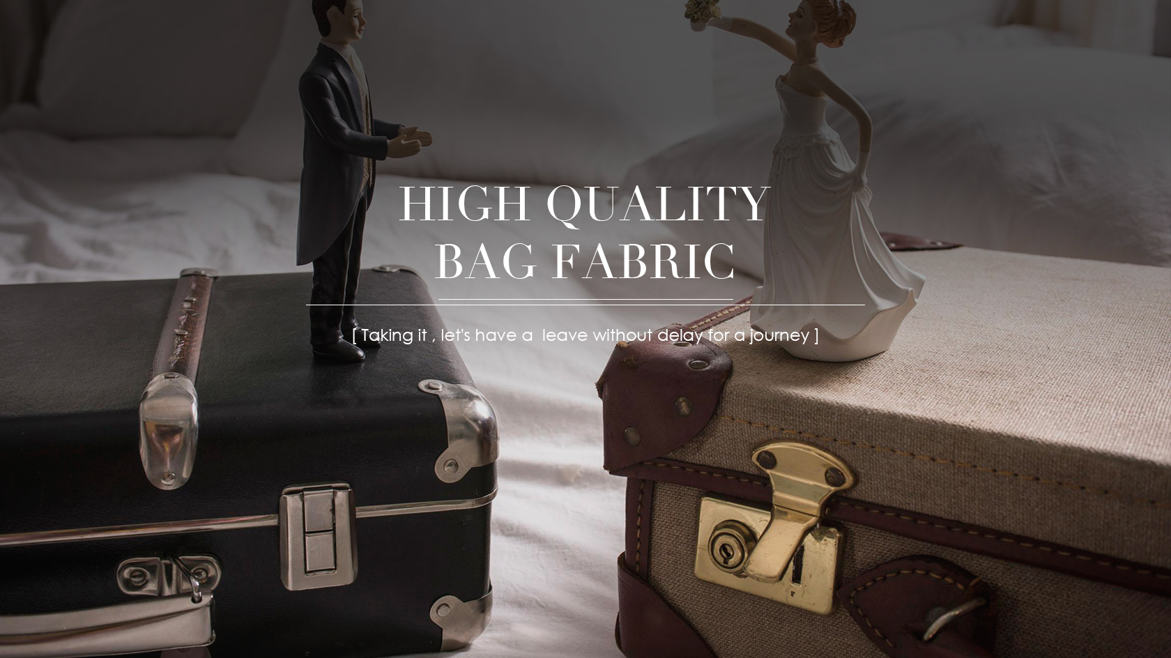 poly bags luggage fabric